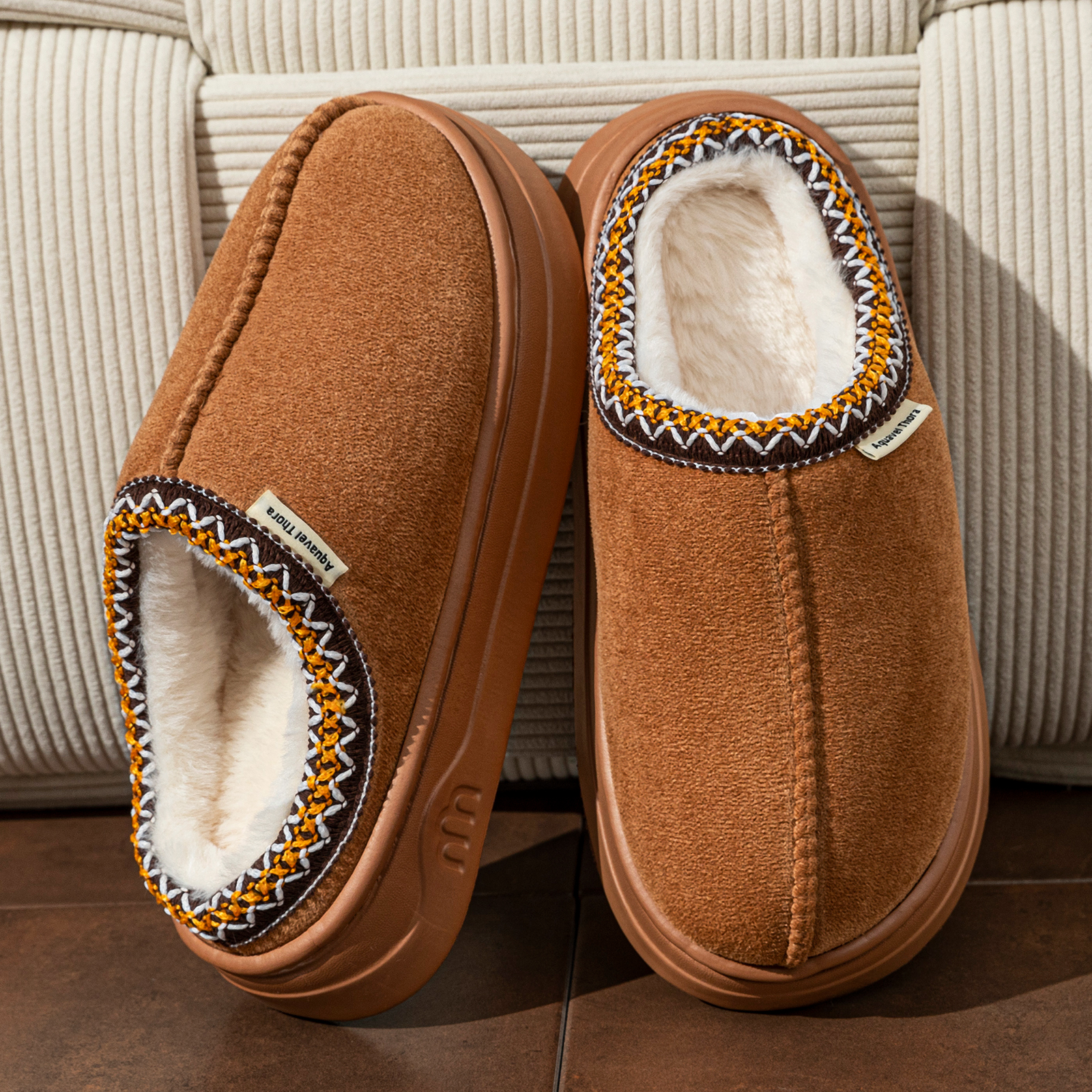 Men Shoes Style - Pantoufles d'hiver pour femmes et hommes,