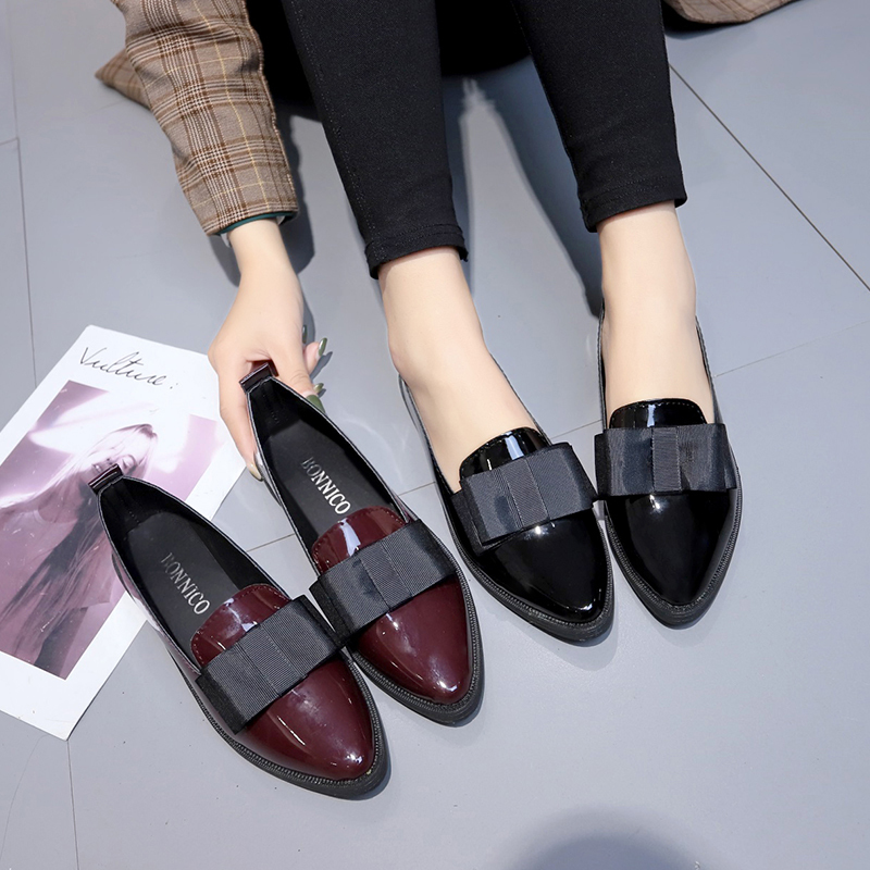 Dress Shoe Pointed - Mocassins à bout pointu en cuir