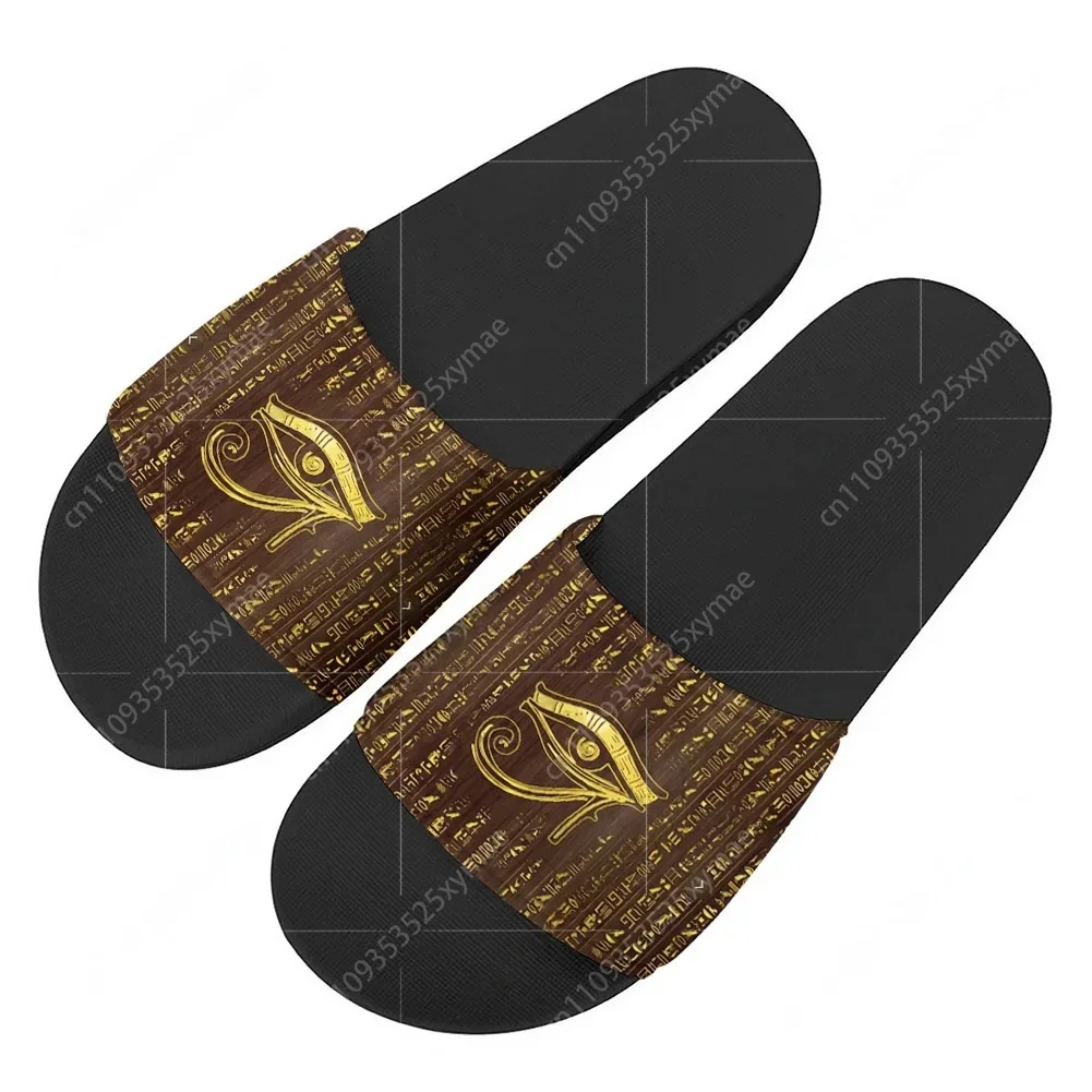 Men Shoes Egypt - Pantoufles Horus, le Dieu Égyptien, Œil