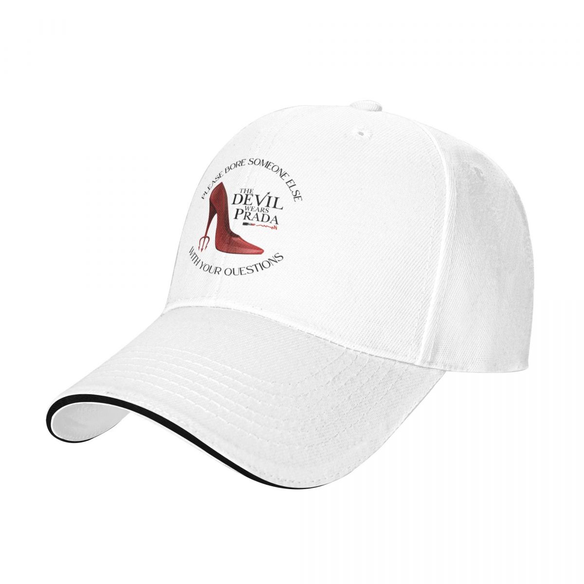 Men Shoes Prada - Casquettes de baseball rouges personnalisées pour