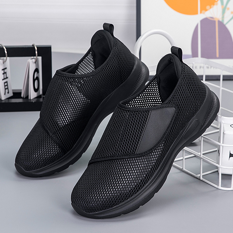 Men Shoes Velcro - YUYIN Chaussures de sport en maille