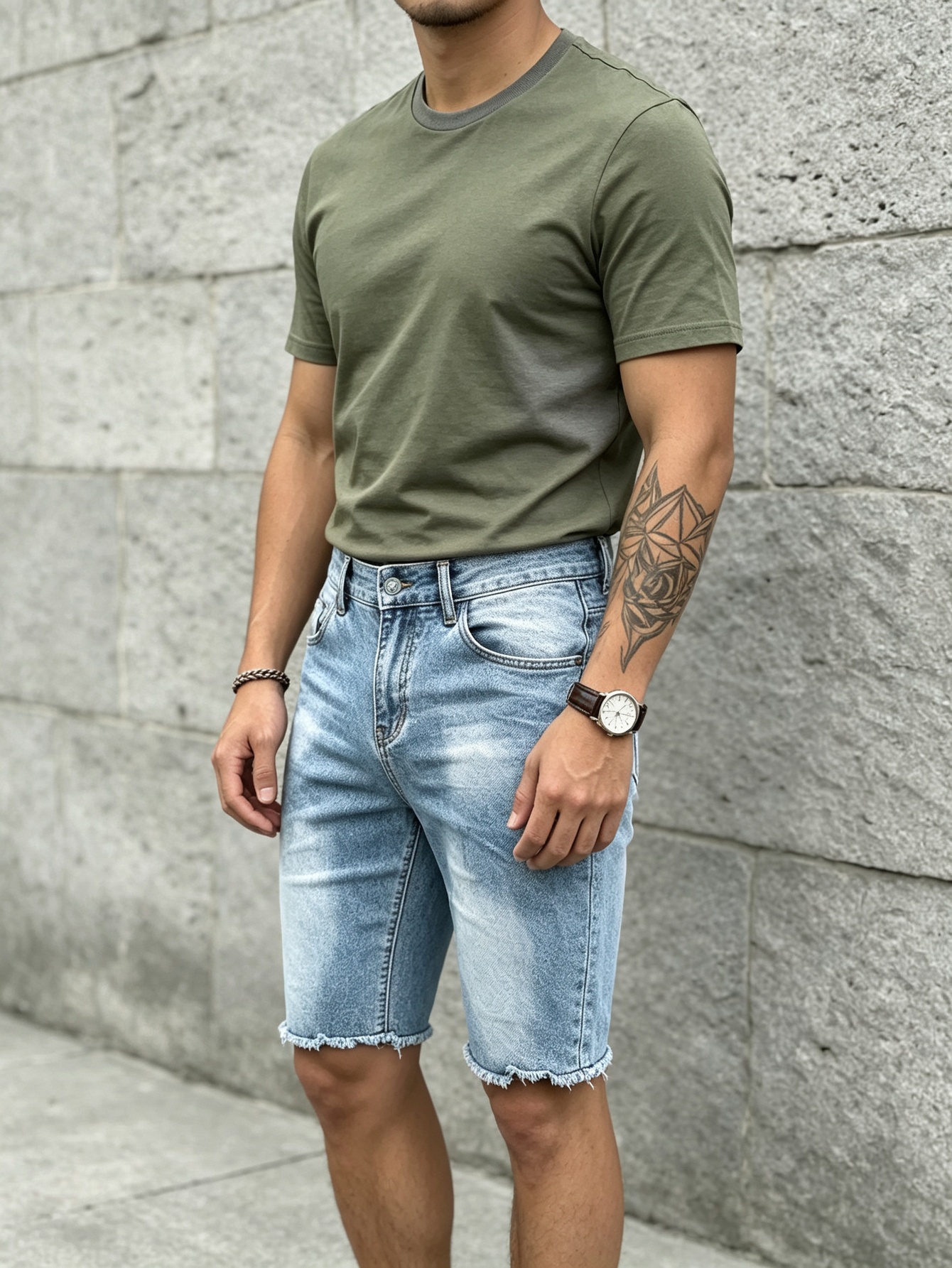 Men'S Shoes With Jeans - Jeans skinny à haute élasticité pour