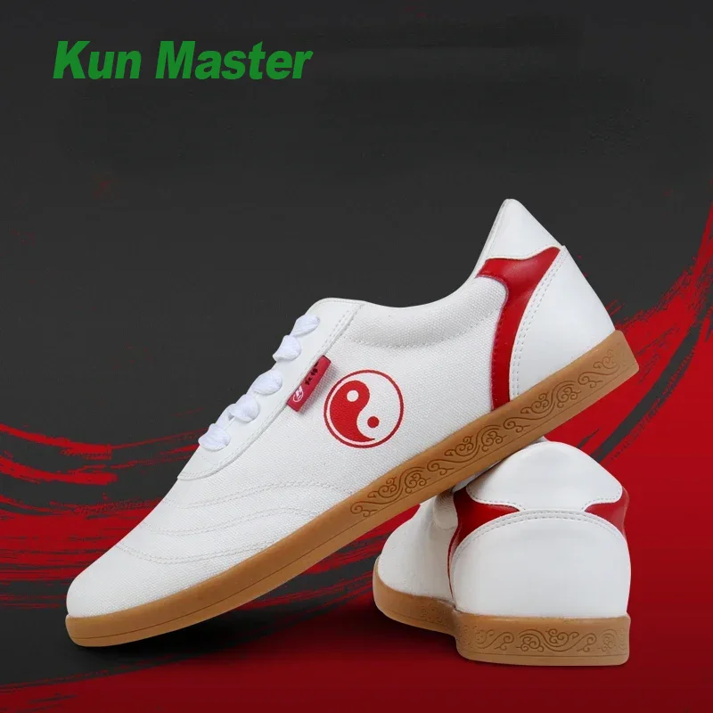 Men Shoes Red Bottom - Chaussures Taiji en coton rouge pour