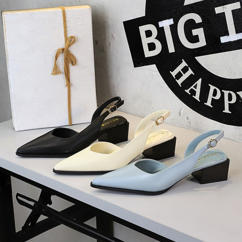 Dress Shoe Pointed - Sangle de trépied arrière à bout