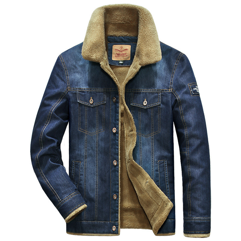 Men'S Shoes With Jeans - Hiver hommes Denim vestes homme décontracté