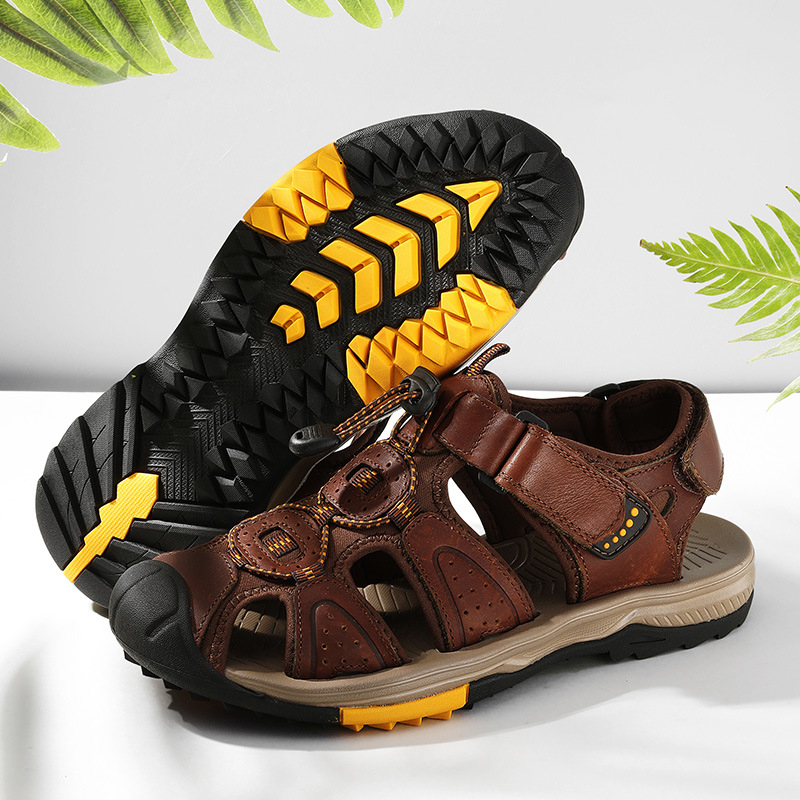 Men Shoes Velcro - Grande taille nouvel été hommes couche