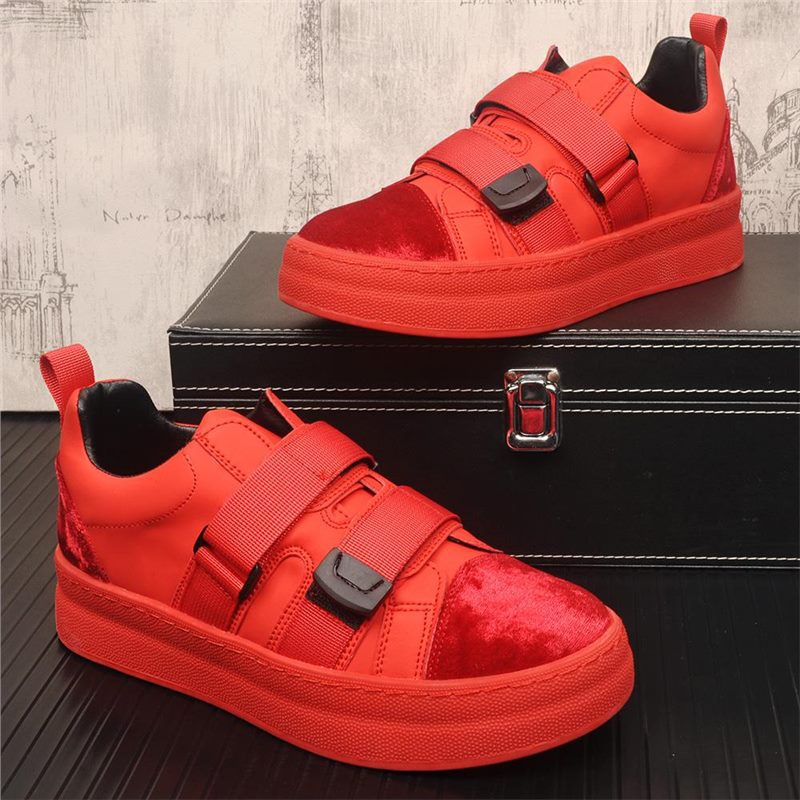 Men Shoes Velcro - Chaussures pour hommes Velcro automne et