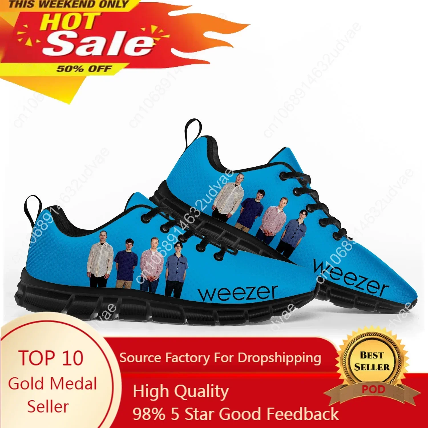 Men Shoes High - Chaussures de sport Weezer pour hommes