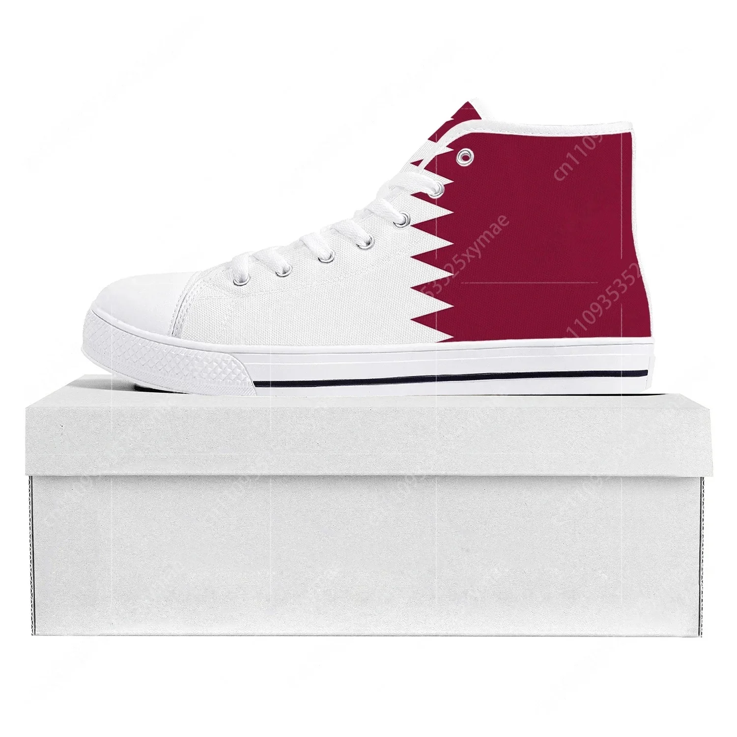 Men Shoes Qatar - Baskets montantes en toile de haute