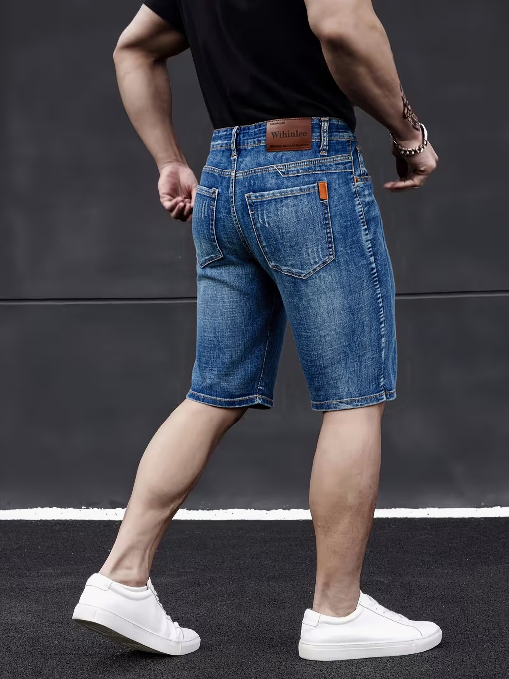 Men'S Shoes With Jeans - Wthinlee Nouveaux Jeans Décontractés pour Hommes,