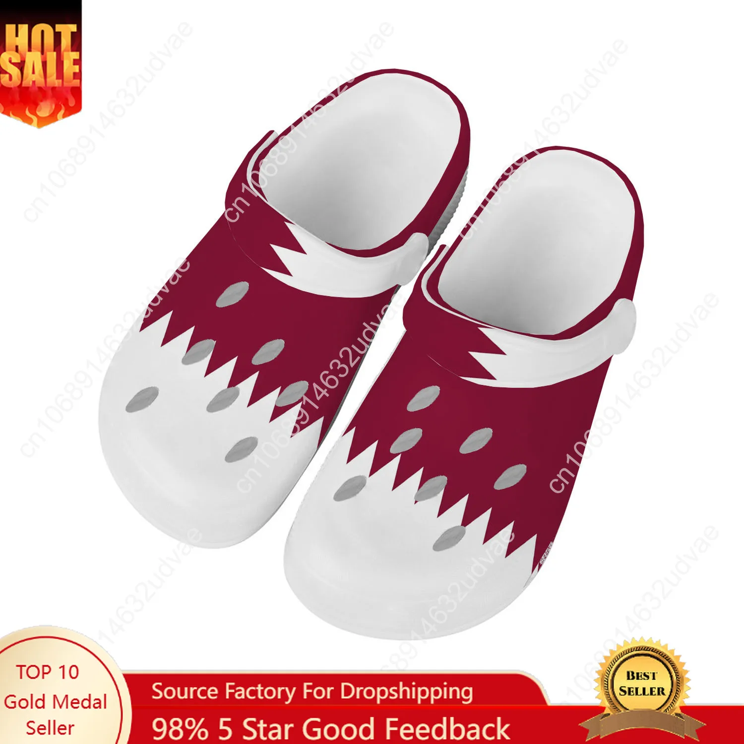 Men Shoes Qatar - Chaussures d'eau drapeau National du Qatar
