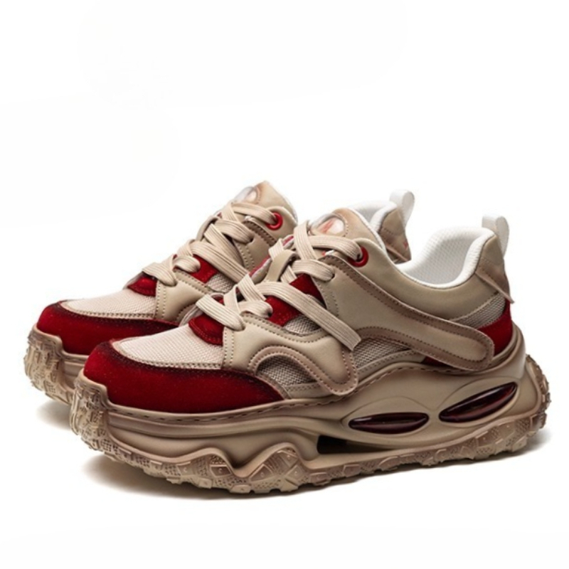 Men Shoes Red Bottom - Baskets décontractées européennes chaussures papa rouge