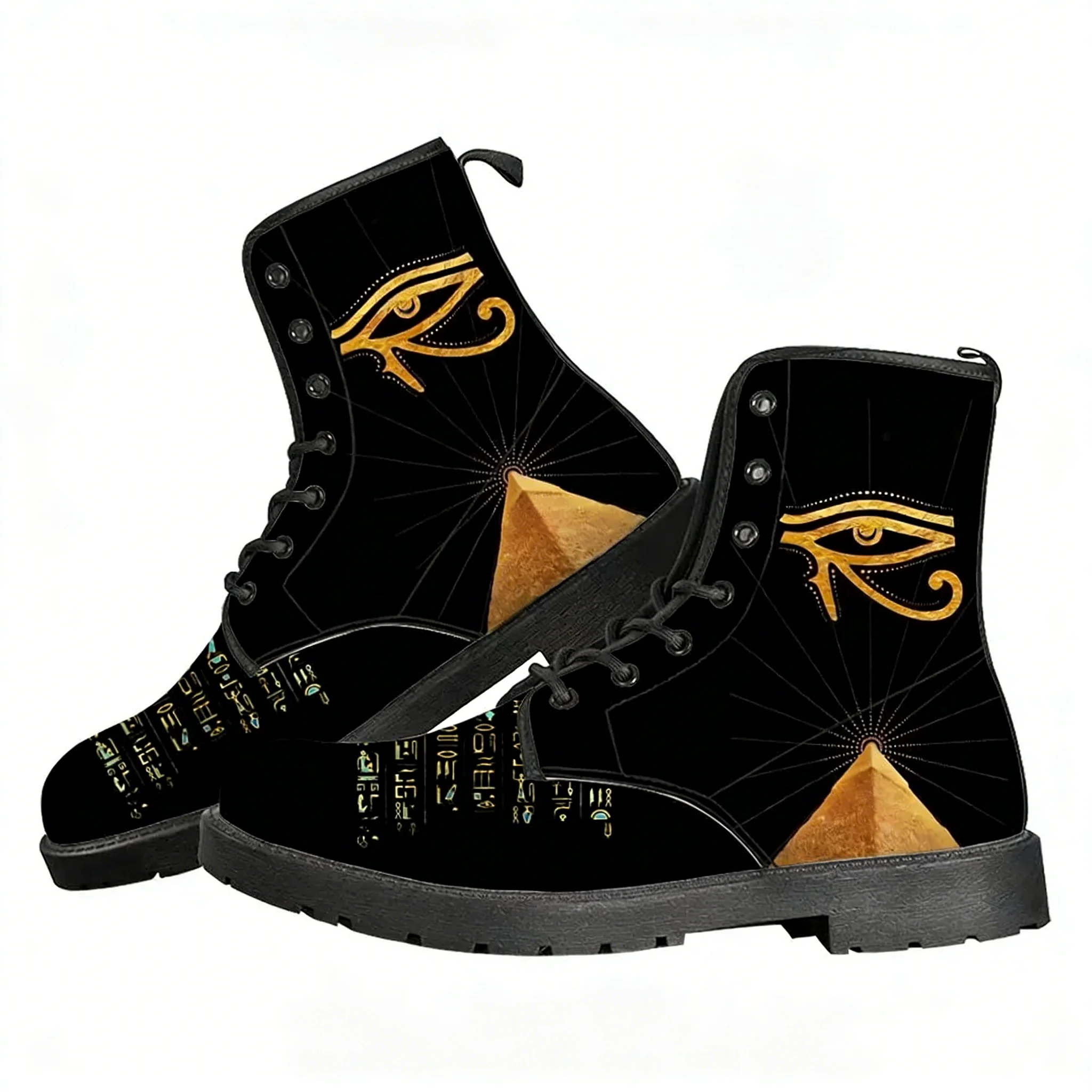 Men Shoes Egypt - Bottes décontractées Horus, dieu égyptien, pour