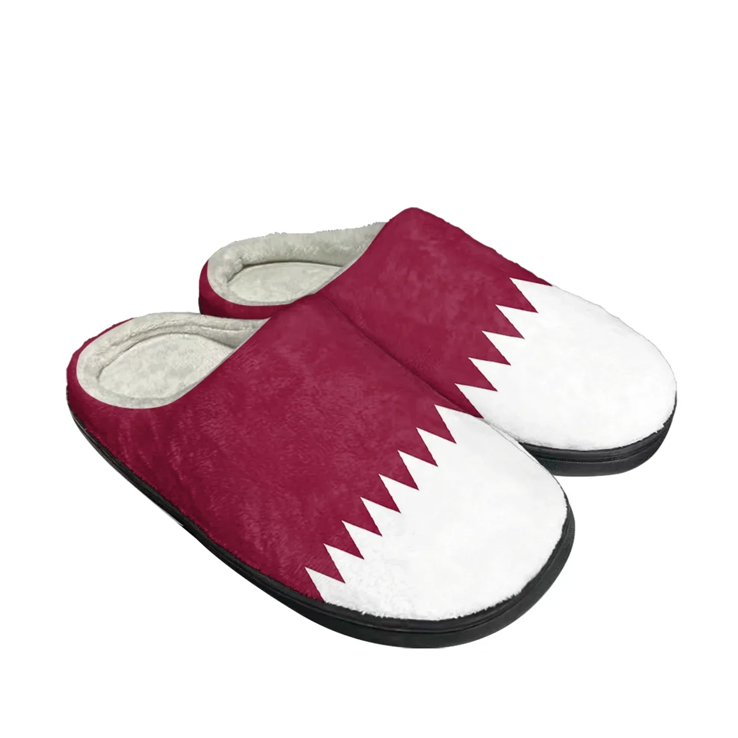 Men Shoes Qatar - Qatar drapeau maison coton pantoufles personnalisées