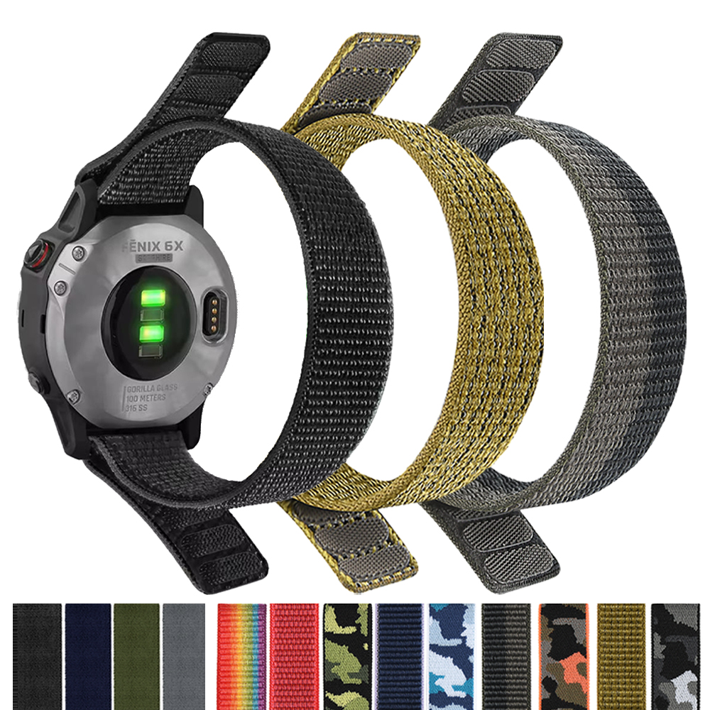 Velcro Strap Sandal - Bracelet de montre en nylon 26/22
