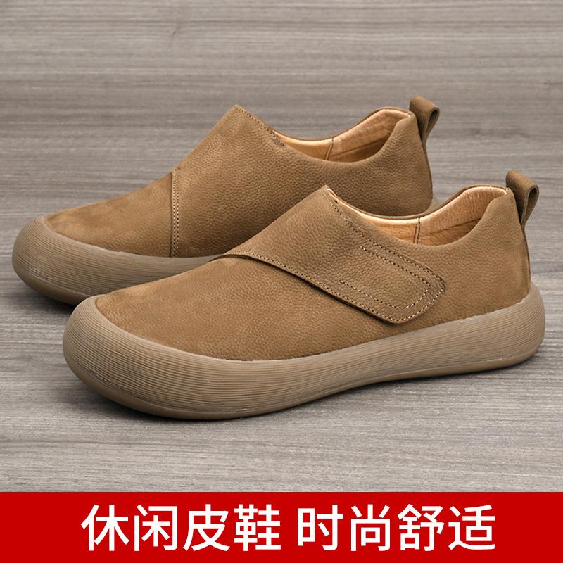 Men Shoes Velcro - Mocassins décontractés pour hommes 2026, nouvelle