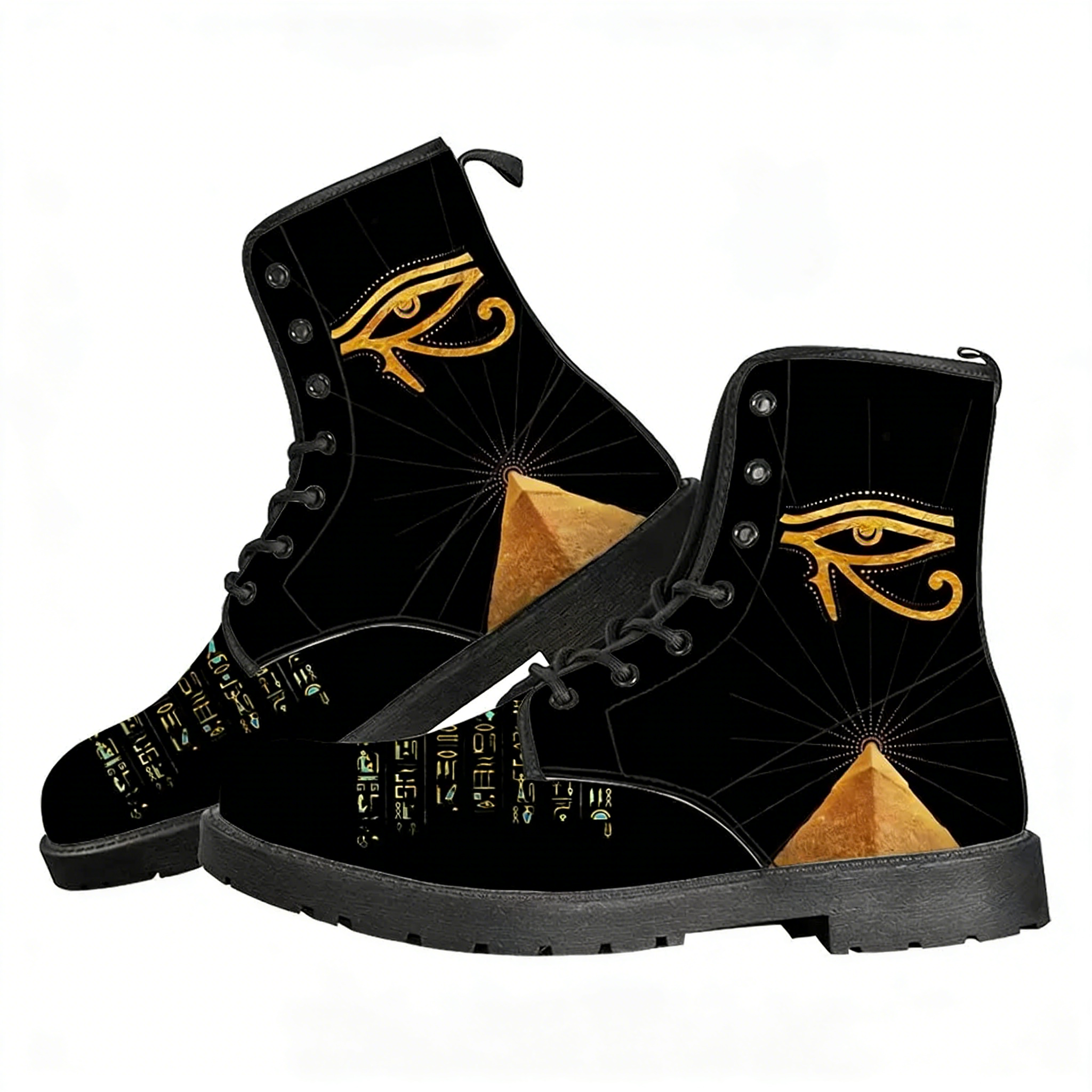 Men Shoes Egypt - Bottes décontractées Horus, dieu égyptien, pour