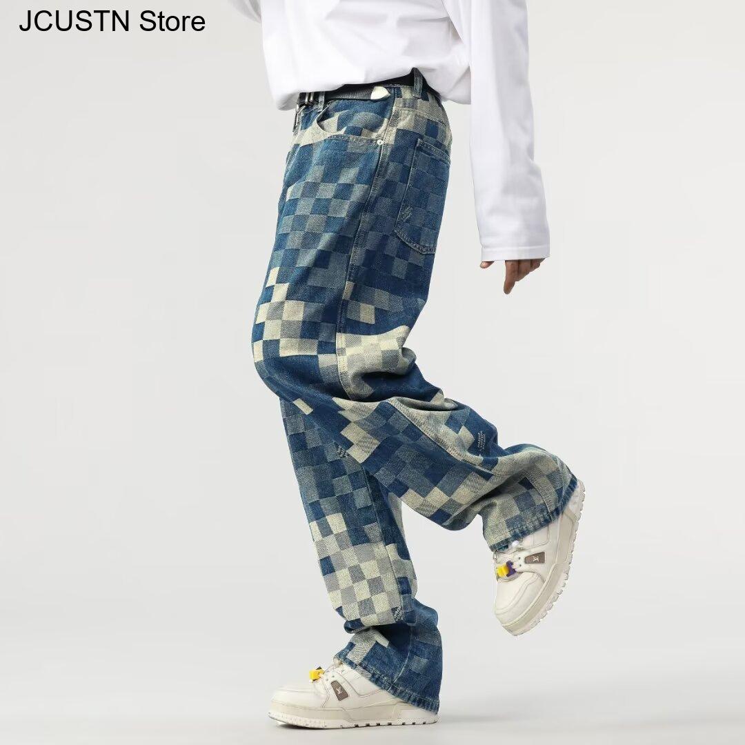Pantalon masculin à jambes dro - Men'S Shoes With Jeans avis et prix