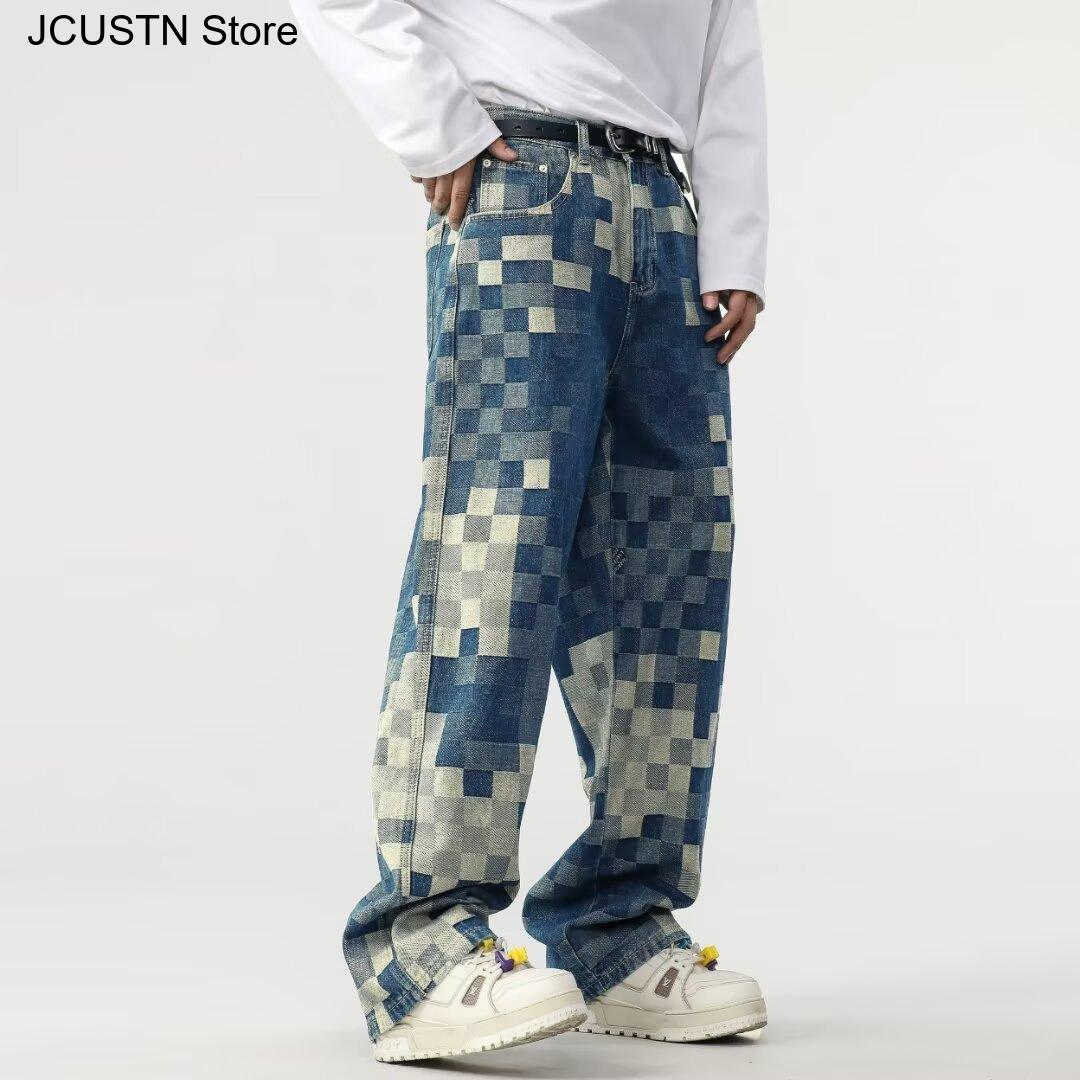 Pantalon masculin à jambes dro - Men'S Shoes With Jeans avis et prix