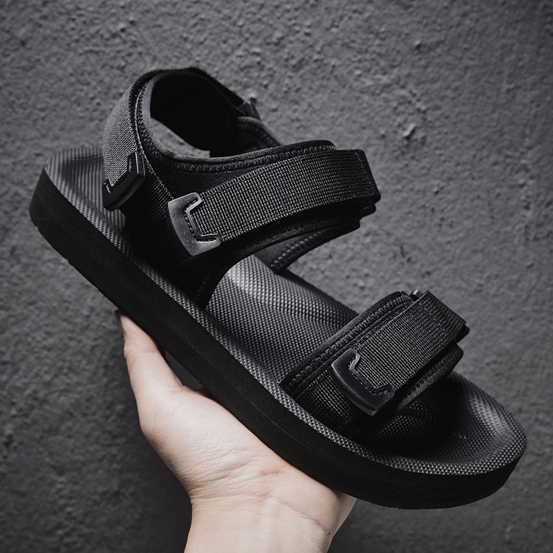 Sandales plates réglables pour - Men Shoes Velcro avis et prix