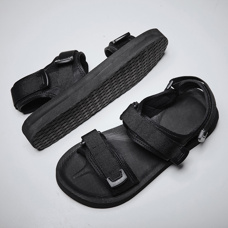 Sandales plates réglables pour - Men Shoes Velcro avis et prix