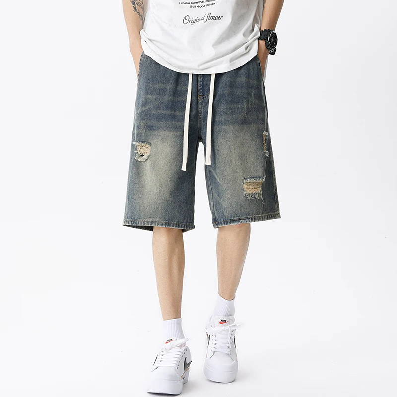 Été mince Denim Shorts hommes  - Men'S Shoes With Jeans avis et prix