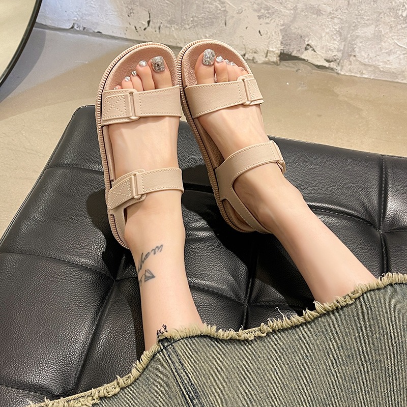 Sandales d'été pour femmes - S - Velcro Strap Sandal avis et prix