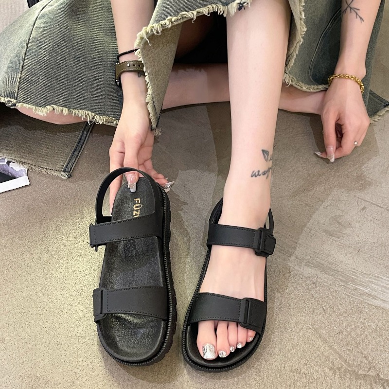 Sandales d'été pour femmes - S - Velcro Strap Sandal avis et prix