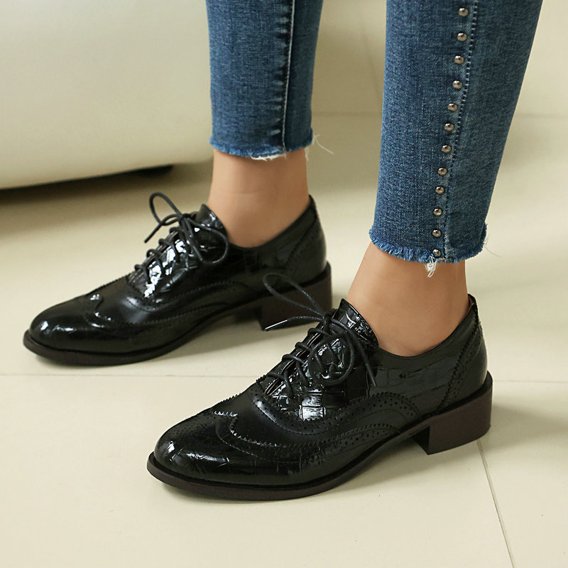 Chaussures Oxford Brogue pour  - Oxford Brogue Leather avis et prix