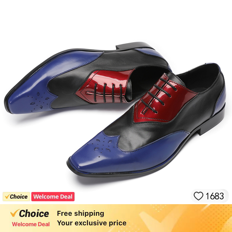 OXFORD-Chaussures de Luxe en C - Oxford Brogue Leather avis et prix