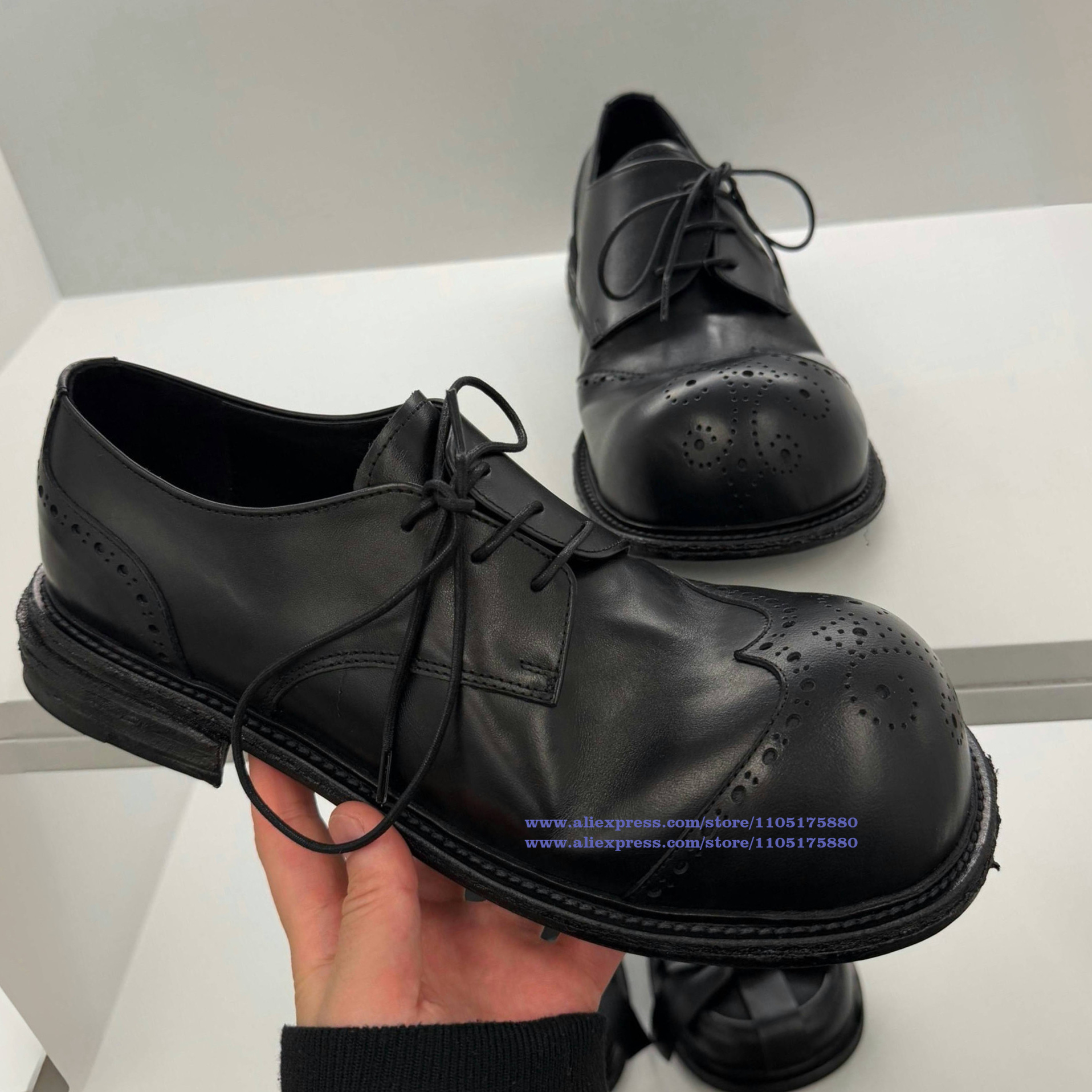 Chaussures Oxford Vintage en C - Oxford Brogue Leather avis et prix