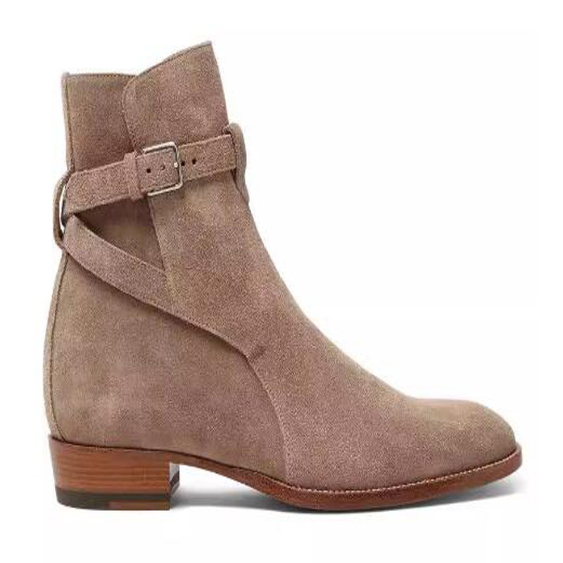 Bottes plates à bout rond et b - Men Shoes Size 46 avis et prix