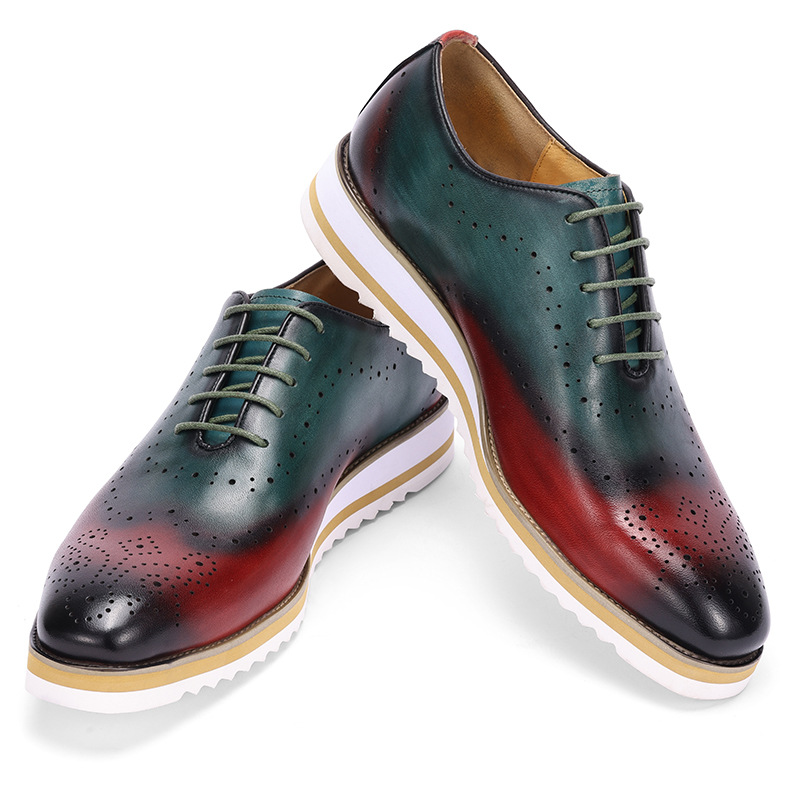 Chaussures provoqué de luxe en - Oxford Brogue Leather avis et prix