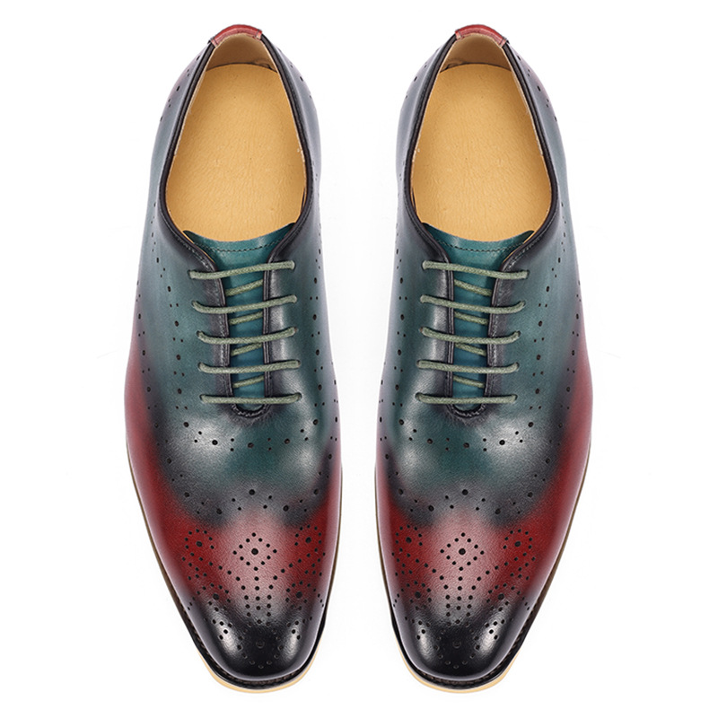 Chaussures provoqué de luxe en - Oxford Brogue Leather avis et prix