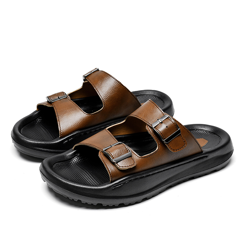 Sandales à enfiler pour hommes - Men Shoes Velcro avis et prix