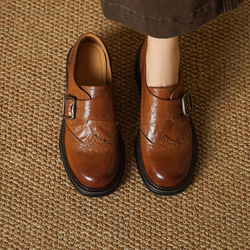 Nouvelles Chaussures Brogue à  - Oxford Brogue Leather avis et prix