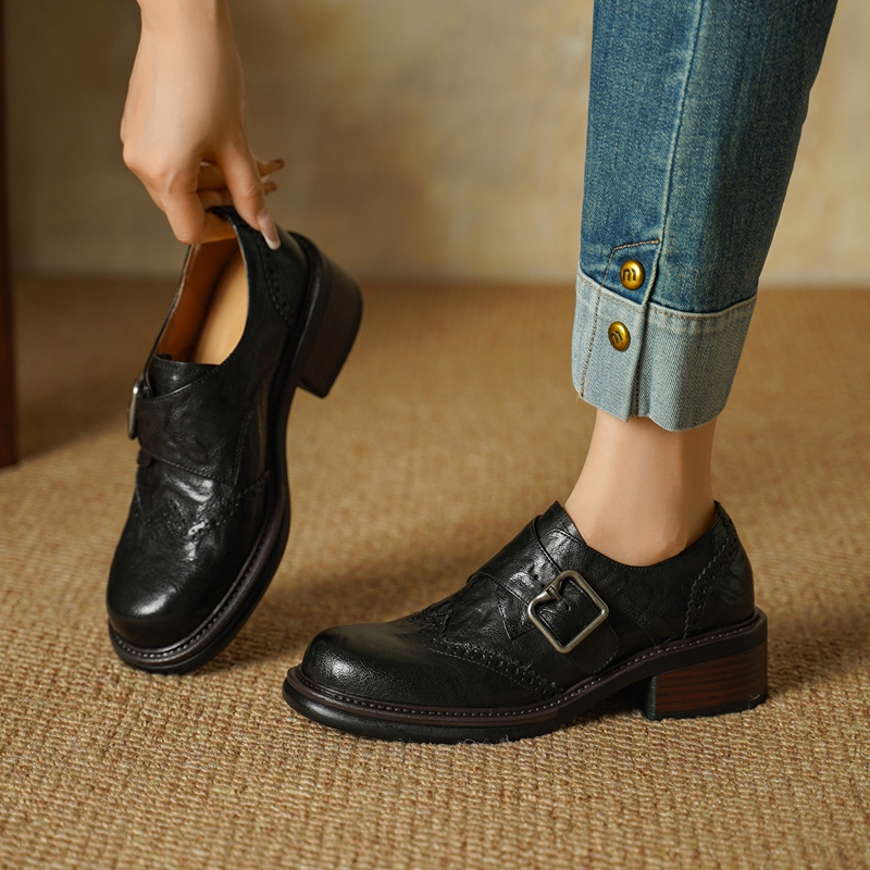 Nouvelles Chaussures Brogue à  - Oxford Brogue Leather avis et prix