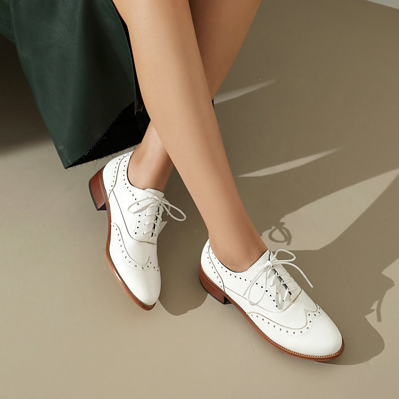 Chaussures Oxford Brogue pour  - Oxford Brogue Leather avis et prix
