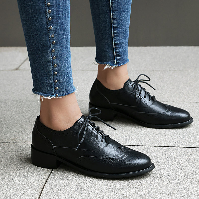 Chaussures Oxford Brogue pour  - Oxford Brogue Leather avis et prix