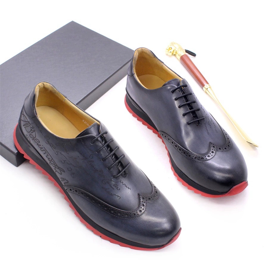 Baskets Oxford de luxe en cuir - Oxford Brogue Leather avis et prix
