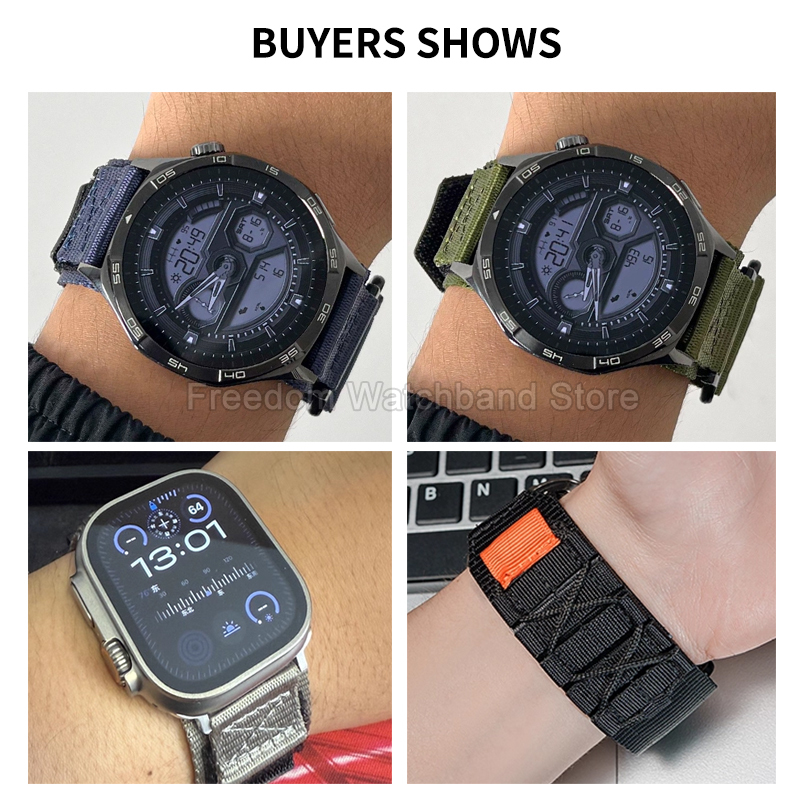 Bracelet de montre en nylon re - Velcro Strap Sandal avis et prix