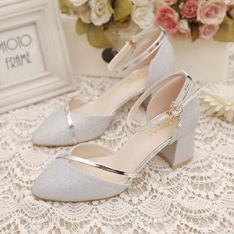 Escarpins à talon bloc épais s - Dress Shoe Pointed avis et prix