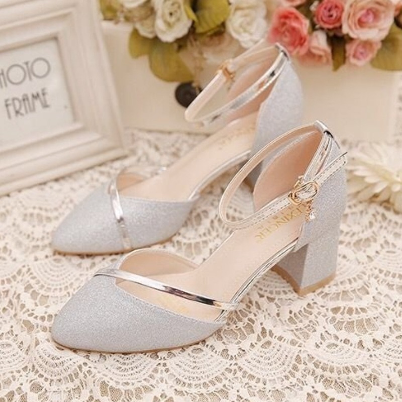Escarpins à talon bloc épais s - Dress Shoe Pointed avis et prix
