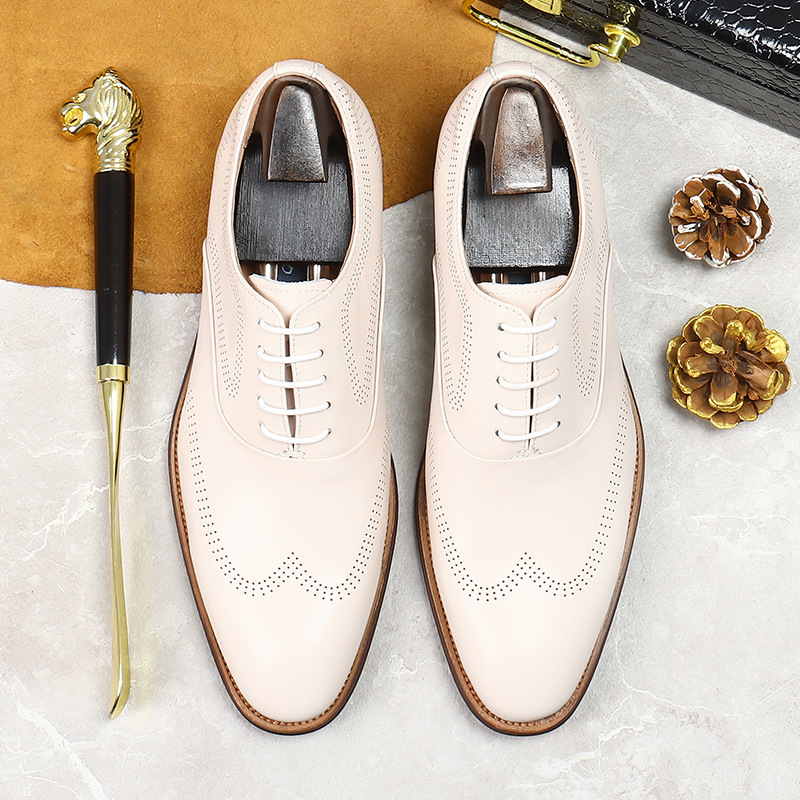 Chaussures Brogue à Lacets en  - Oxford Brogue Leather avis et prix