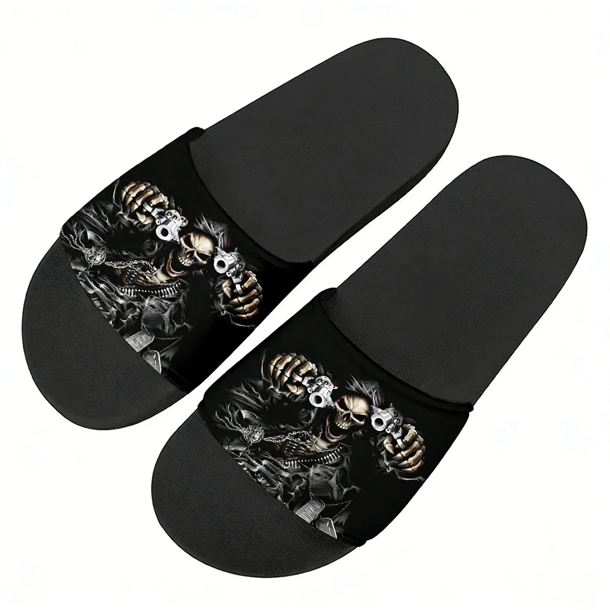 Claquettes fantaisie motif squ - Men Shoes High avis et prix