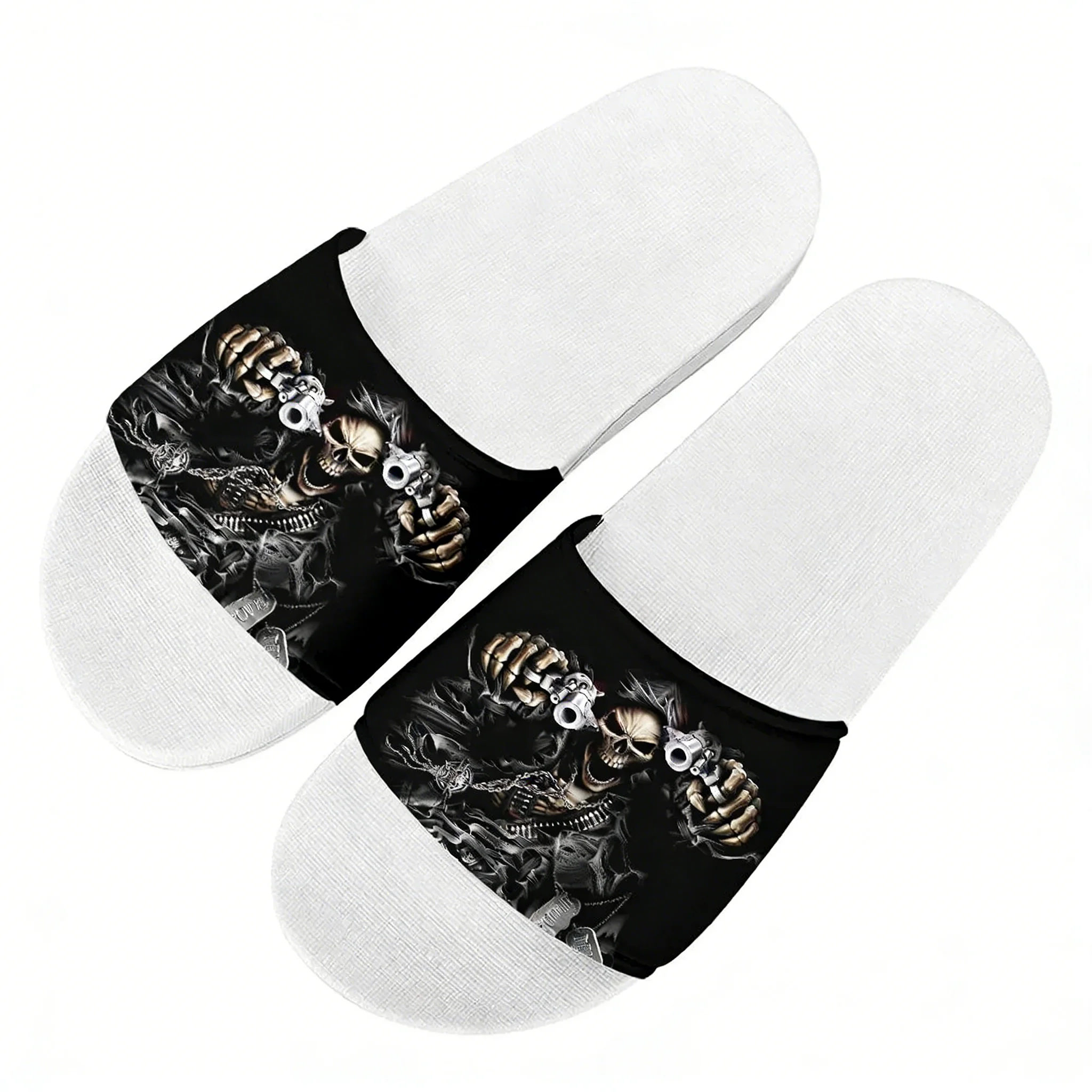 Claquettes fantaisie motif squ - Men Shoes High avis et prix