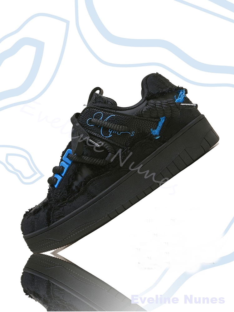 Chaussures de skate à platefor - Men'S Shoes Low Top avis et prix