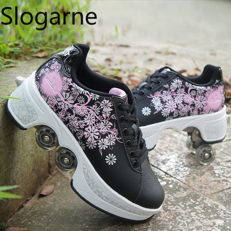 Femmes 4 roues déformation pat - Men'S Shoes To Women'S avis et prix