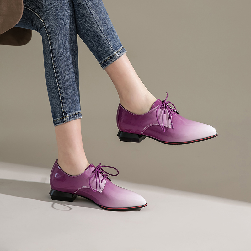 Femmes britanniques Oxfords dé - Oxford Brogue Leather avis et prix