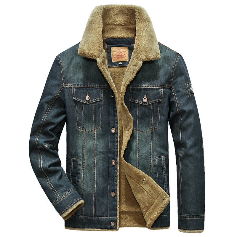 Hiver hommes Denim vestes homm - Men'S Shoes With Jeans avis et prix